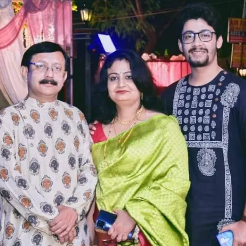 Sourya Bhattacharya family