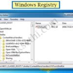 Windowas Registry